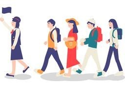 向导のイラスト