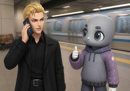 음성통화のイラスト