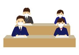 입시のイラスト