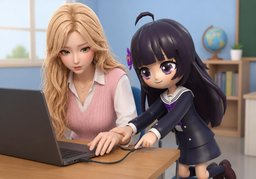 auxiliarのイラスト