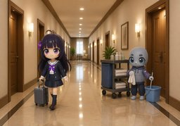 corredorのイラスト