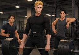 Illustration for physique (build)