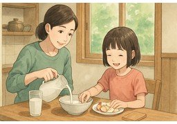 哺育のイラスト