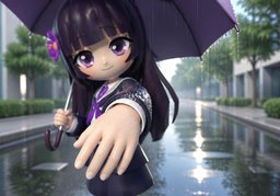 손등のイラスト