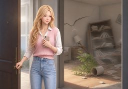 安然无恙のイラスト
