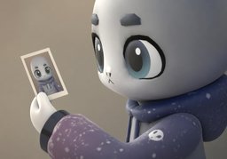한눈のイラスト