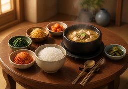 한식のイラスト