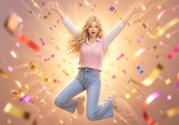 대박のイラスト