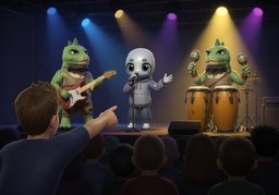 percusionistaのイラスト