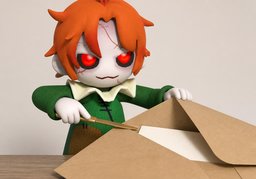 拆封のイラスト