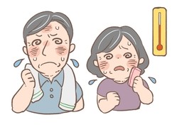 炎热のイラスト