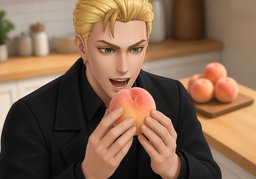 복숭아のイラスト