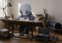 投身のイラスト
