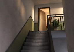 楼上のイラスト