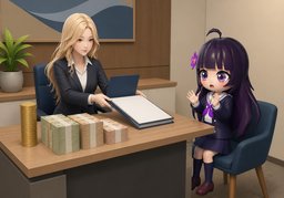 cuantíaのイラスト