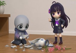 马后炮のイラスト