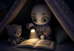 손전등のイラスト