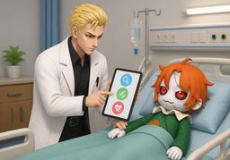 主治医生のイラスト