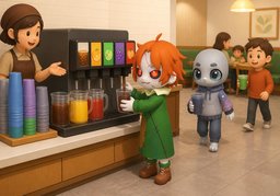 무제한のイラスト