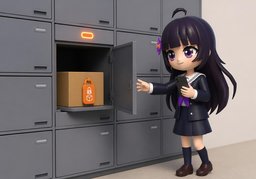 보관중のイラスト