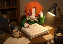 manuscritのイラスト