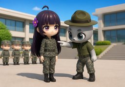 훈련のイラスト