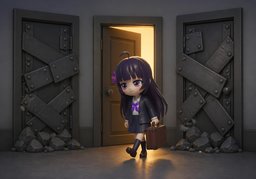 不得不のイラスト