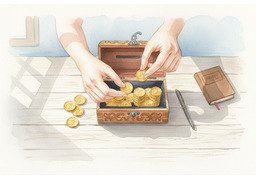 profitierenのイラスト
