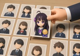 选拔のイラスト