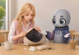 찾아보다のイラスト