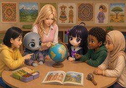 multiculturalのイラスト