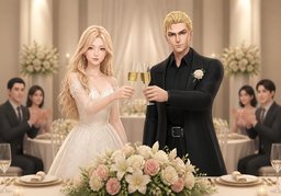 婚宴のイラスト