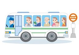 乘车人のイラスト