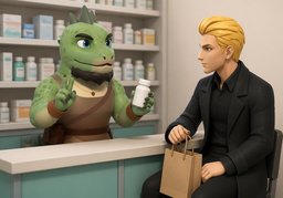 farmacéuticoのイラスト