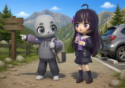 trekkingのイラスト