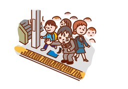 站务员のイラスト