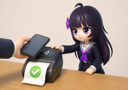 支付成功のイラスト