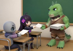 einsammelnのイラスト