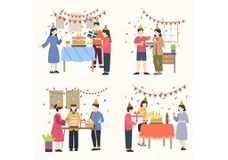 过年のイラスト