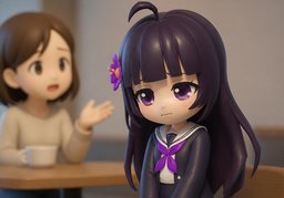슬퍼하다のイラスト