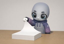 张のイラスト