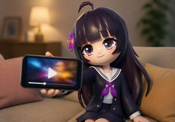 동영상のイラスト