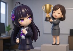 妒忌のイラスト