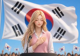 우리나라のイラスト