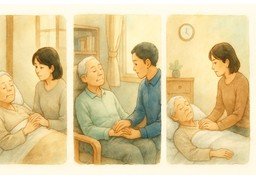 décéderのイラスト