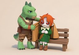 人情のイラスト