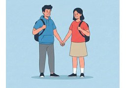 Illustration for 俩 (the two of us)
