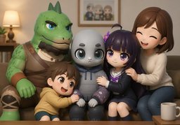 식구のイラスト