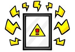 警报のイラスト