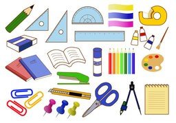 文具のイラスト